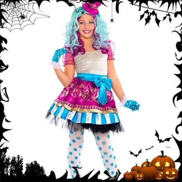 Rubies Ever After High Madeline Hatter Halloween Child Costume - Picture 1 of 11